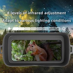Binoculares para exteriores Z060, alcance de visión nocturna, 4K UHD, 5000mAh, batería recargable, equipo de caza, Zoom 8x, gafas de visión nocturna - Product Image 3