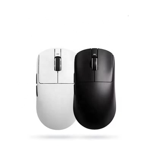 Souris de jeu VXE R1 PAW3395/<span class=keywords><strong>SE</strong></span> sans fil, légère, ergonomique, sans trous, R1 Pro pour droitiers, rétroéclairage RVB - Product Image 1