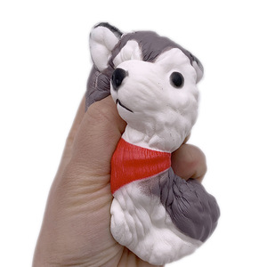Jouets <span class=keywords><strong>anti</strong></span>-<span class=keywords><strong>stress</strong></span> en mousse PU en forme d'animal <span class=keywords><strong>chien</strong></span> à montée lente avec logo personnalisé, cadeau promotionnel pour enfants, garçons et filles - Product Image 6