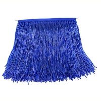 Frange de perles scintillantes de haute qualité, fournie directement par l'usine, 5,5 yards pour la confection de robes de danse