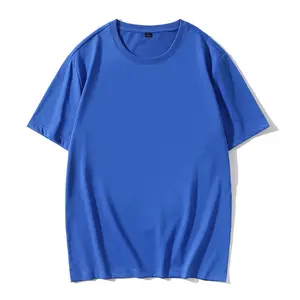 도매 사용자 정의 헤비급 대형 셔츠 빈티지 라운드 빈 티셔츠 엘라스탄 블랙 일반 대형 티셔츠 남성용
