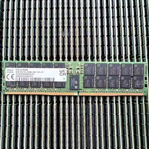 4X77A96450 Hynix 64GB DDR5 5600MHz 288-pin HMCG94AGBRA 2RX4 PC5-6400 ECC RDIMM -WR หน่วยความจำเซิร์ฟเวอร์สำหรับพีซี  แบบ ECC RDIMM  ความจุ 64GB  DDR5  ความเร็ว 5600MHz  288 พิน  รุ่น HMCG94AGBRA  2RX4 PC5-6400  มีสินค้าในสต็อก - Product Image 1