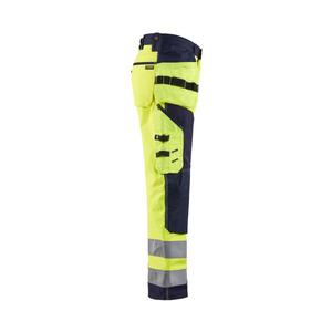 BLAKLADER - 156725173389D116 Pantalones artesanos de caparazón blando de alta visibilidad Amarillo/Azul marino-EAN 7330509405635 ROPA DE TRABAJO DE 2017 - Product Image 5