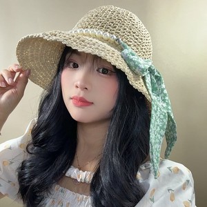 Chapeau <span class=keywords><strong>de</strong></span> soleil <span class=keywords><strong>en</strong></span> paille à large <span class=keywords><strong>bord</strong></span> pour femme avec nœud <span class=keywords><strong>en</strong></span> perles et ruban, idéal pour l'été, la plage, les vacances et les voyages <span class=keywords><strong>en</strong></span> <span class=keywords><strong>bord</strong></span> <span class=keywords><strong>de</strong></span> <span class=keywords><strong>mer</strong></span> - Product Image 3