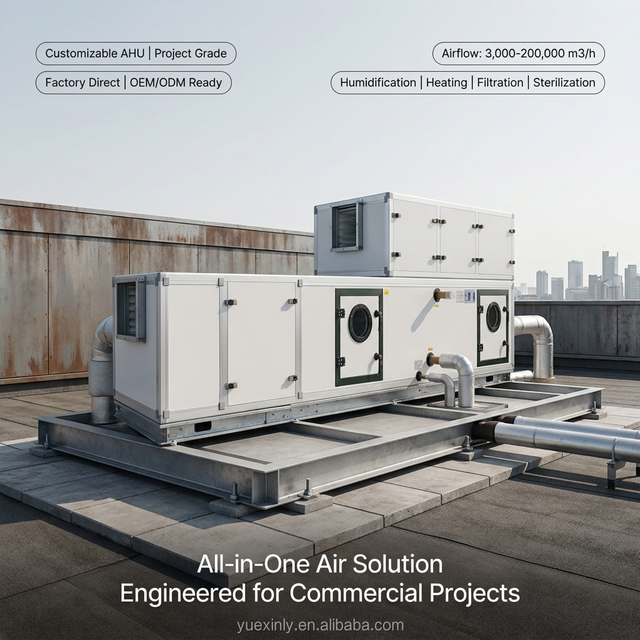 Constant Temperature and Humidity Air Handling Unit AHU DX Type for Data Center and Laboratory Precision Cooling