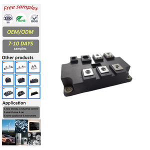 Modulo trifase MDST200 con <span class=keywords><strong>ponte</strong></span> <span class=keywords><strong>a</strong></span> <span class=keywords><strong>diodi</strong></span> e tiristori per alimentatore switching VDRM/VRRM 800-1600V - Product Image 1