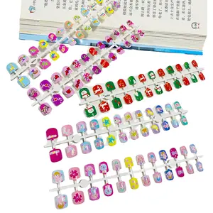 Factory Direct Press Nails Removable Children's False Nails Decorative Nail Art