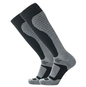 <span class=keywords><strong>Chaussettes</strong></span> de <span class=keywords><strong>ski</strong></span> et de randonnée en laine mérinos pour hommes et femmes avec logo personnalisé <span class=keywords><strong>Chaussettes</strong></span> épaisses pour le sport en plein air avec impression numérique sur la manchette pour l'hiver - Product Image 1
