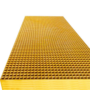 <span class=keywords><strong>Grille</strong></span> en PRV pultrudé haute résistance pour usines chimiques, passerelles industrielles, plateformes et drainage - Product Image 1