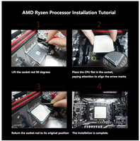 Processeur CPU AMD Ryzen 5 5600 R5 5600 Haute Vitesse 3,5 GHz 12 Fils, Prix de Gros Usine