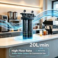 Filtres à eau commerciaux en billes de polyphosphate Siliphos PP ACF pour machines à café, machines à glaçons et usage domestique