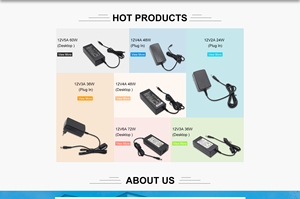 Tùy chỉnh bán buôn chuyên nghiệp 12V cung cấp điện adapter + 240V đến 12V DC cung cấp điện 24V 4A anh cung cấp điện - Product Image 6