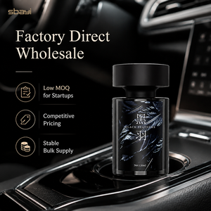 Ambientador de Coche Recargable con Liberación Continua de Aroma Suave, Tapa Negra Mate, Diseño Compacto para Portavasos - Product Image 5