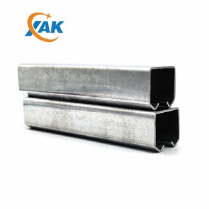 Lạnh hình thành cán nóng lớp 235 ASTM C kênh với góc sắc nét cho ánh sáng Cửa hướng dẫn đường ray chính xác làm xà gồ thép - Product Image 5