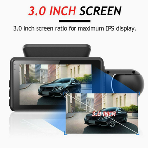 Grabadora <span class=keywords><strong>de</strong></span> Coche A68 <span class=keywords><strong>de</strong></span> Doble Lente 1080p y 3 Canales, Caja Negra con WIFI, GPS, Visión Nocturna y Pantalla <span class=keywords><strong>de</strong></span> 3.0 Pulgadas - Product Image 2