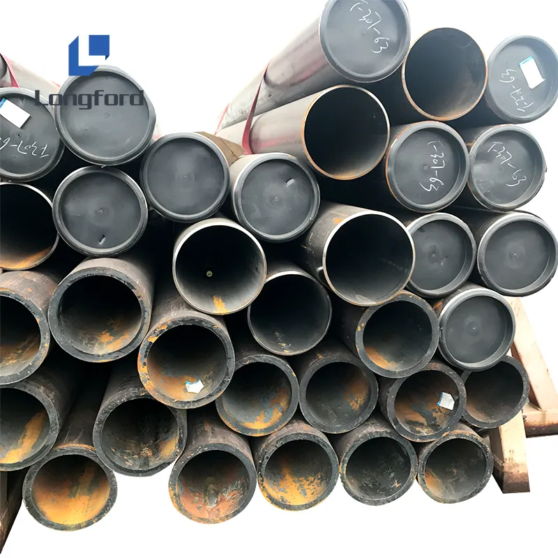 Fabricante de tubos sem costura ASTM A53/A106 Gr. B 20# A572 A106 Tubo de aço carbono sem costura usado para oleodutos e gasodutos