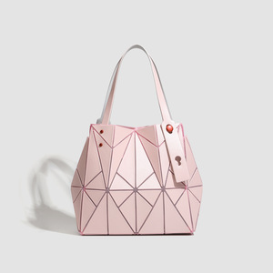 2026 New <strong>Japanese</strong> Style <strong>Geometric</strong> Quilted Women's Shoulder Bag - Colorful Studs &amp; Diamond Small Square Box Design - Product Image 6