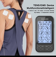 Unité TENS et stimulateur musculaire EMS pour le traitement de la douleur, la sciatique, les douleurs au cou et au dos, machine Stim portable