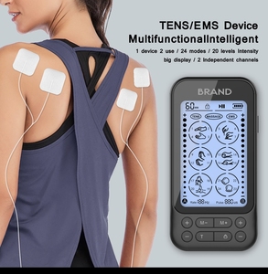<span class=keywords><strong>TENS</strong></span>单位 & EMS肌肉刺激器用于止痛治疗、坐骨神经痛、颈部和背部疼痛、便携式刺激机 - Product Image 4