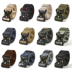 Ceinture tactique robuste pour homme, boucle en métal à dégagement rapide, sangle en nylon, ceinture de camouflage pour la chasse, l'escalade et l'entraînement - Product Image 2