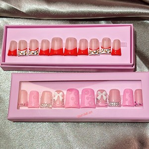 Échantillons Gratuits – Ongles Press-On de Luxe à Marque Privée, Faits Main, Personnalisés, Épais en Acrylique avec Strass, <span class=keywords><strong>Faux</strong></span> Ongles - Product Image 4