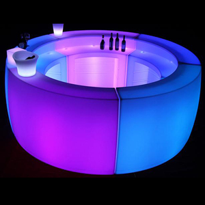 DMX512 Ngoài Trời Bãi Biển Bar Đồ Nội Thất Không Thấm Nước <span class=keywords><strong>Led</strong></span> Bar Counter - Product Image 5