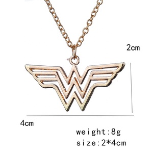 Collar con Colgante de Mujer Maravilla en Forma de Animal, Estilo Vintage, de ZRM, Joyería de Moda, Regalo de Aniversario para Hombres y Mujeres - Product Image 6