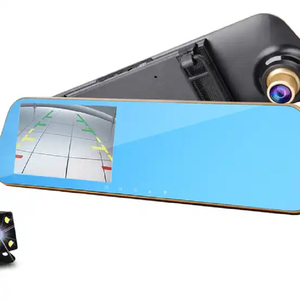 Cámara dual delantera y trasera espejo retrovisor para coche grabadora de conducción 4,3 pulgadas full HD 1080p caja negra montada en coche HD <span class=keywords><strong>DVR</strong></span> - Product Image 6