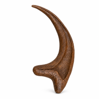 Réplique de griffe de dinosaure en résine, accessoire de costume de cosplay, dents de dragon fantastiques pour exposition murale, cadeau pour fans