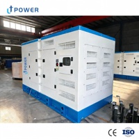 Générateur diesel silencieux triphasé 500 kVA à démarrage automatique 50/60 Hz 400 kW refroidi par eau avec ATS