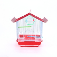 Cage à oiseaux en fil métallique de type maison pour animaux de compagnie, petite, moyenne, grande, nid d'oiseau, cage de reproduction pour oiseaux, cage pour animaux de compagnie, cage à perroquets