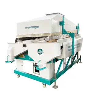 ماكينة تنظيف القمح والحبوب متعددة الوظائف ، آلة تنظيف شاشة الهواء الدقيقة ، فاصل طاولة الجاذبية