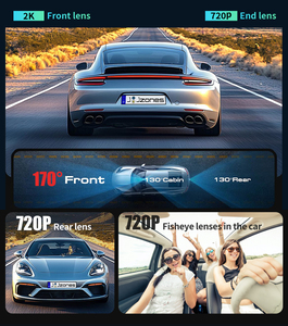 Caméra de tableau de bord 4K WiFi <span class=keywords><strong>la</strong></span> plus vendue avec 3 enregistrements, vision nocturne à 360 degrés, grand angle et fonctions multiples pour voiture - Product Image 6
