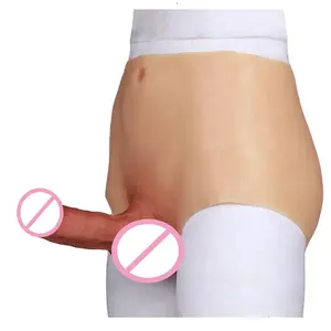 دسار شعور حقيقي للنساء والرجال سيليكون السائل يمكن ارتداؤها القضيب الصلبة داخل دسار حجم كبير لعبة للنساء قضيب واقعي - Product Image 1