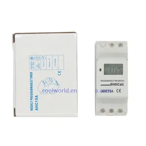 AHC15A Weekly Din Rail Hour Timer digital programmable time switch