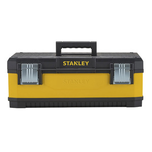 Caja de Herramientas Stanley de Plástico, 300 mm de Profundidad, con Bandeja, Cierre de Pestillo, Portátil - Product Image 1