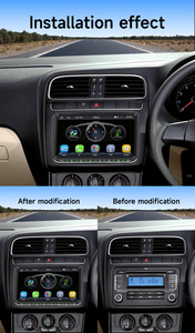BQCC Autoradio Android Originale 9" con Lettore DVD, Carplay, FM AM RDS, Video per <span class=keywords><strong>Volkswagen</strong></span> <span class=keywords><strong>Polo</strong></span> Tiguan Passat B6 CC <span class=keywords><strong>Golf</strong></span> 5 Amarok - Product Image 2