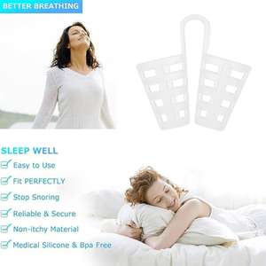 4pcs एंटी-खर्राटे सिलिकॉन और प्लास्टिक नाक vents स्थापित करने के लिए वैज्ञानिक रूप से डिज़ाइन किए गए नींद सहायता उपकरण - Product Image 4