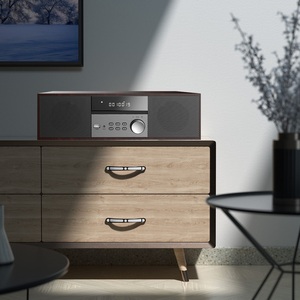 Système Hifi compact <span class=keywords><strong>Lecteur</strong></span> <span class=keywords><strong>CD</strong></span> portable avec radio numérique FM sans fil USB MP3 AUX dans les haut-parleurs stéréo et la télécommande - Product Image 6