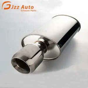 Silenciador do Escape silenciador JZZ 3.5 tomada para o carro universal com obx