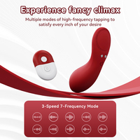 Slip-Vibrator Tragbarer Mini-Vibro Erotikspielzeug Klitoris-Stimulator Fernbedienung Vibrierender Massagestab Sexspielzeug für Frauen