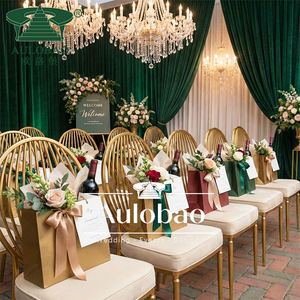 <b>Outdoor</b> Wedding Furniture Gold Stainless Steel Wedding Banquet <b>Chairs</b> - Product Image 6