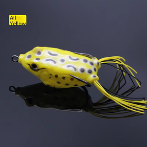 Señuelo de Pesca LOVITA, Artificial, Suave, de PVC, Simulación de Rana, 5g/8g/13g, Doble Anzuelo con Barba, para Pesca de Lubina, Agua Dulce - Product Image 2
