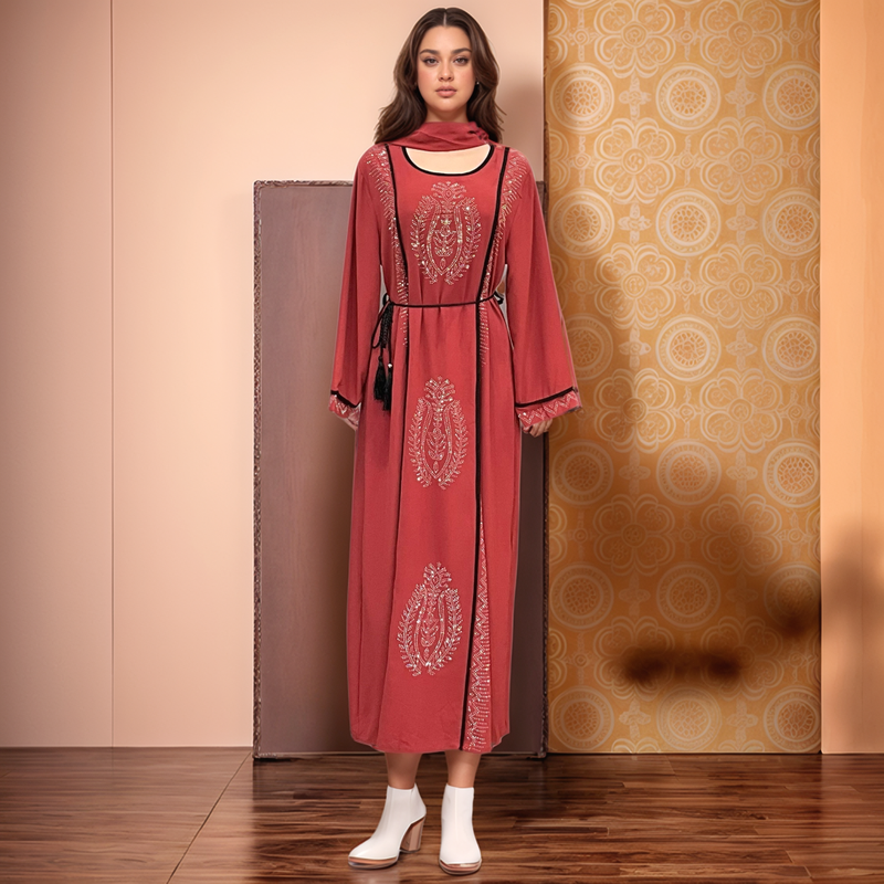 New Robe Dubai African Evening Dress