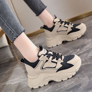 Scarpe sportive da passeggio in Mesh traspirante con lacci regolabili in <span class=keywords><strong>altezza</strong></span> per aumentare le Sneakers da donna - Product Image 6