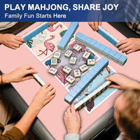 Tapis de Mahjong en Néoprène en Gros 32,5x32,5 Pouces, Direct Usine, Bords Anti-Frayage, Protection Améliorée des Tuiles