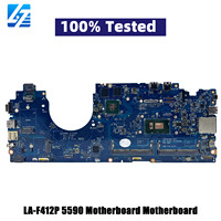 LA-F412P dengan I5 I7 8 CPU MX130 Mainboard UNTUK Dell Latitude 5590 CN-0P50J0 0630XH Motherboard Laptop DDR4 100% uji penuh