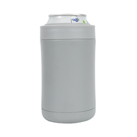 Support isotherme personnalisé en acier inoxydable à double paroi de 12 oz, style ferme, pour canettes de bière – Idéal pour la rentrée scolaire