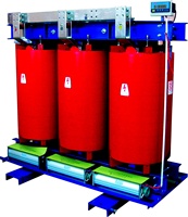 Transformateur triphasé de type sec, transformateur à résine époxy, transformateur à résine coulée, transformateur à bobines coulées