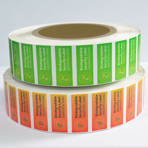 Etiquetas de embalaje de lámina de oro en relieve impermeables de lujo personalizadas, rollo de impresión biodegradable para cosméticos de alimentos, pegatinas de botellas con logotipo - Product Image 5